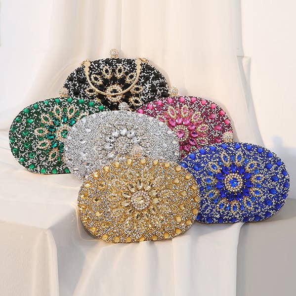 Geometric Rhine Stones Handbags for wholesale by OceanusSwim