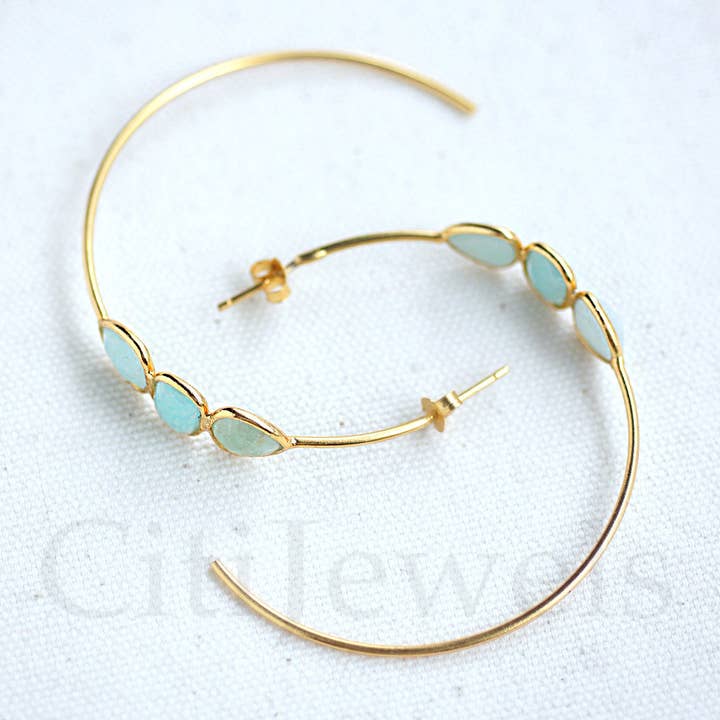 FELIX Z DESIGNS - Vente Créoles - GG0093E-A1