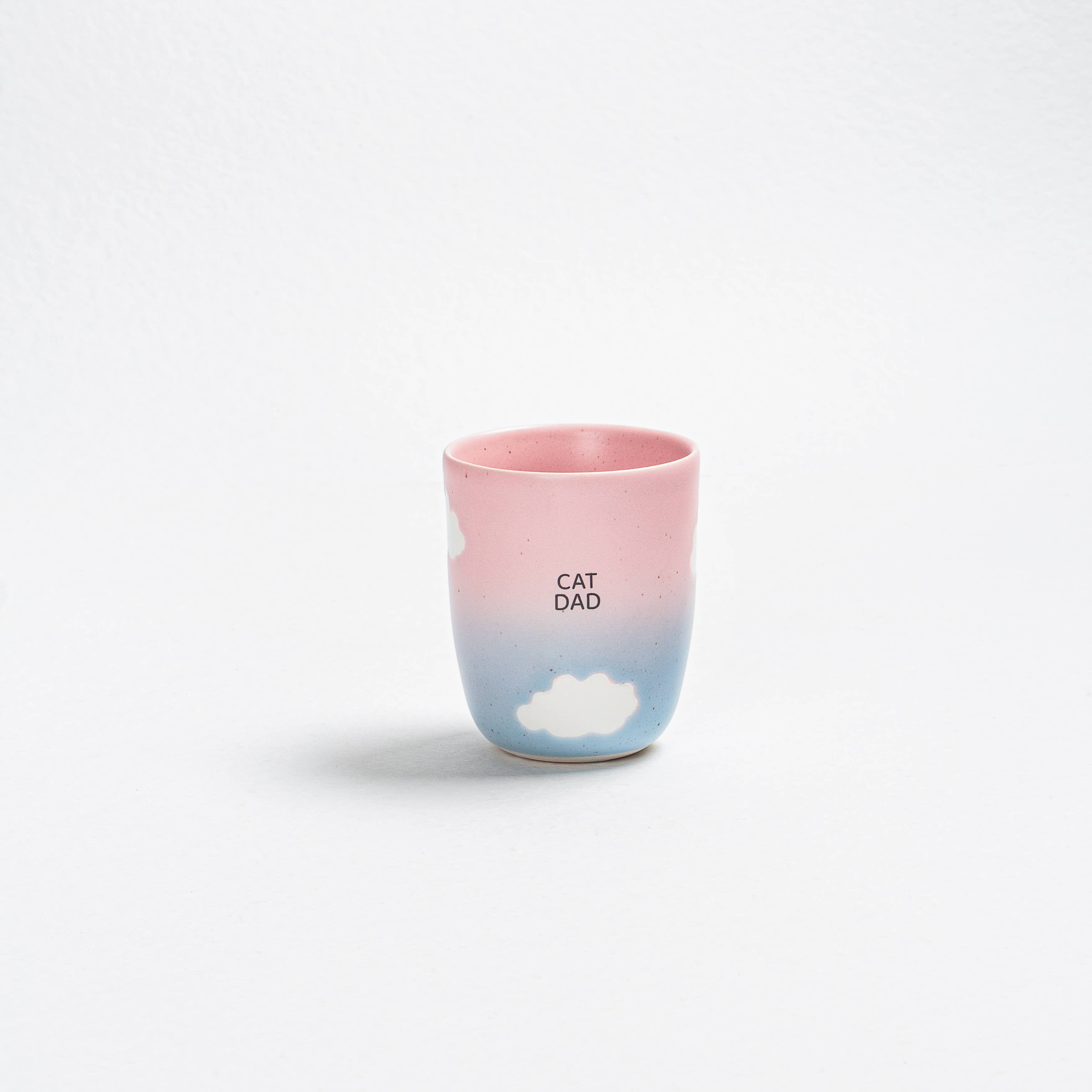 Egg Back Home - Wholesale Coffee/Tea Cup - Cloud Sunset Medium Cup 220ml Cat Mom & Dad 2 Pieces Set2