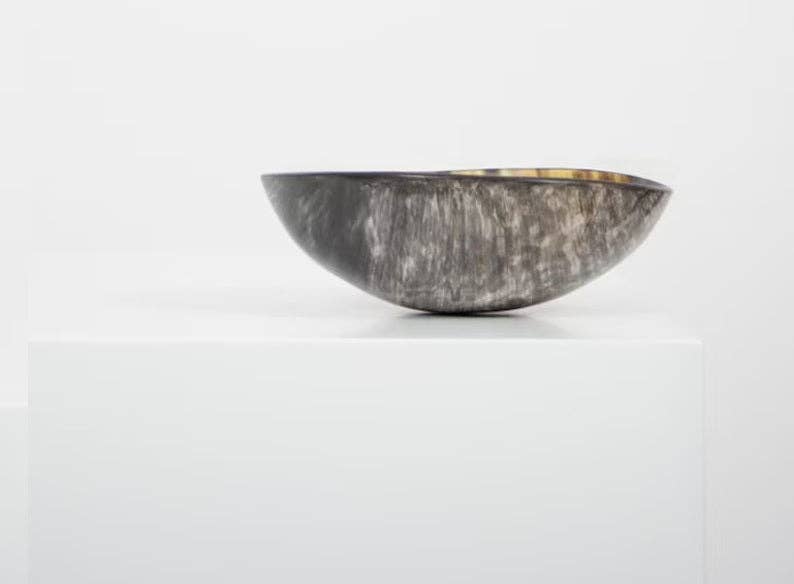 The African Home Goods - Wholesale Decorative Plate/Dish/Bowl - Ankole Cow Horn Decorative or Fruit Bowls7