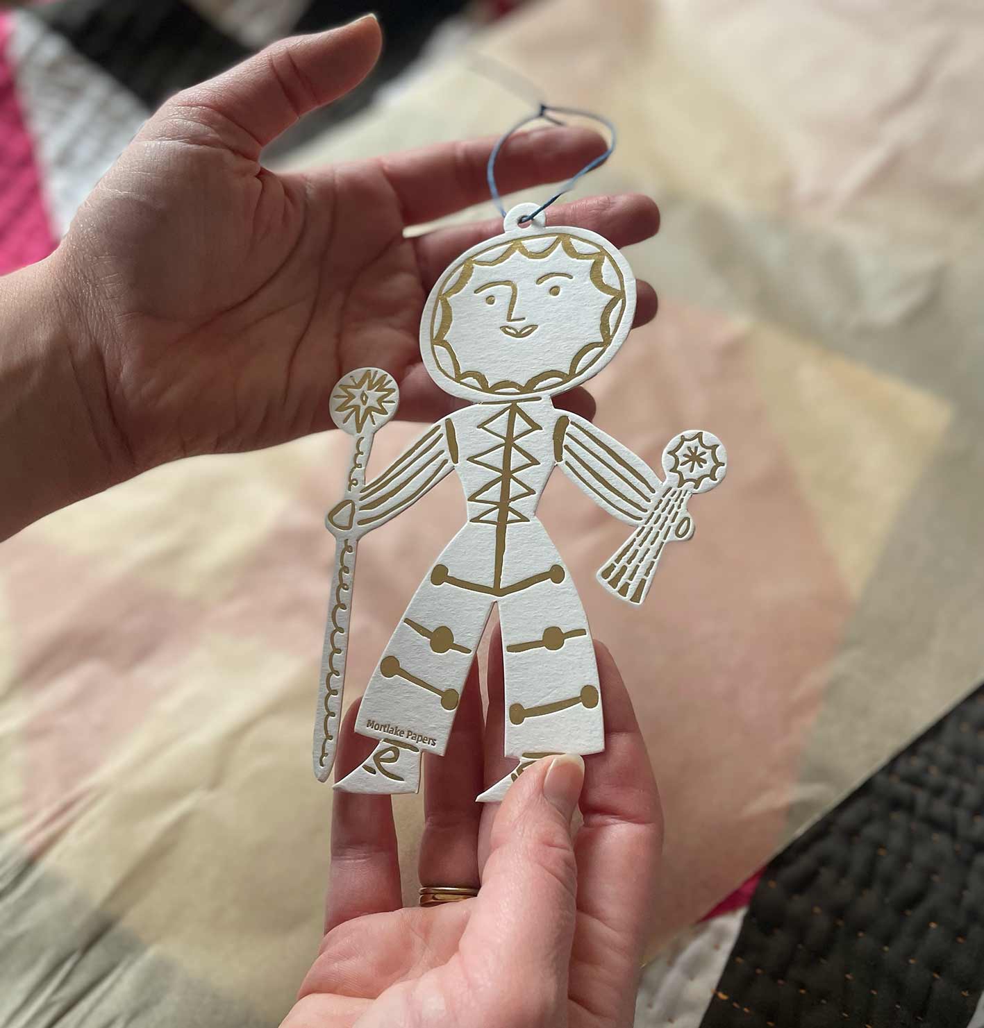 Mortlake Papers - Wholesale Ornament - Sun Folk Ornament | Solstice Nature-Inspired Keepsake 6