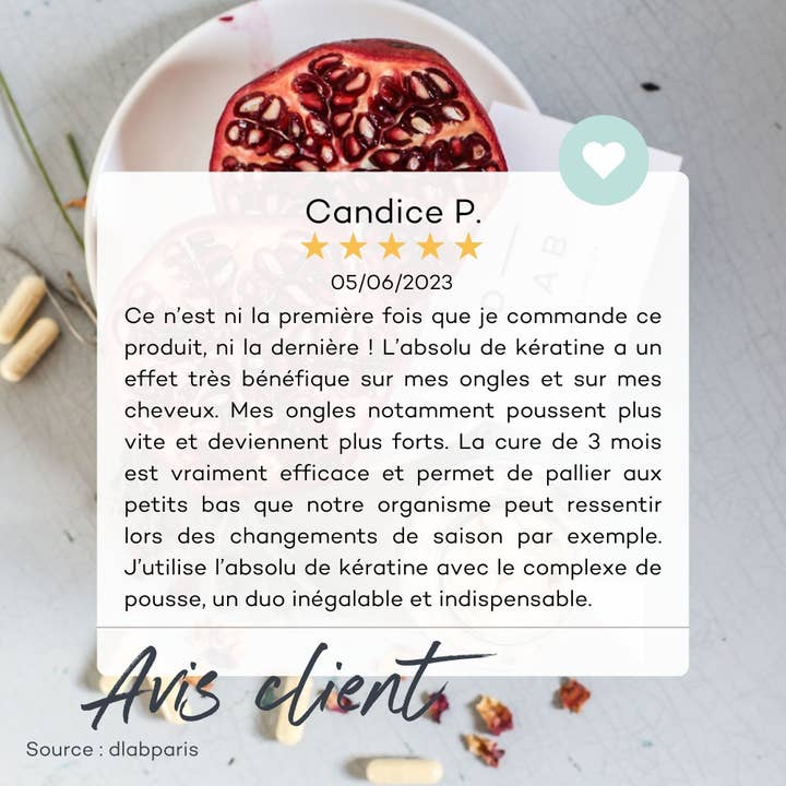 D-LAB NUTRICOSMETICS - Wholesale Oral Supplement/Vitamin - KERATIN ABSOLUTE - Anti-hair loss & repair2