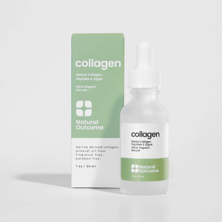 Natural Outcome Skincare - Wholesale Facial Serum/Concentrate - Collagen Facial Serum - Ultra Impact Face Serum