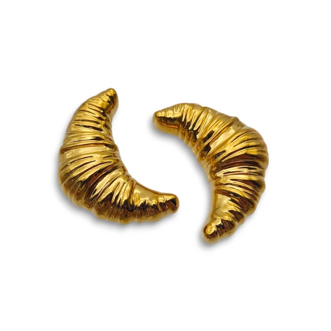 Funk Da Queen - Vente Clous d'oreille - Croissant Or | Boucles d'oreilles0