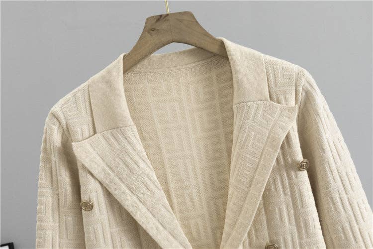 Marayn - Wholesale Suit Set - Women's - Chic Fall 2025 Knit Suit Stylish TwoPiece Elegance12