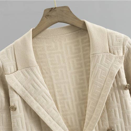 Marayn - Vendita all'ingrosso Completo - Donna - Elegante Completo in Maglia Autunno 2025 Chic Due Pezzi Eleganza12