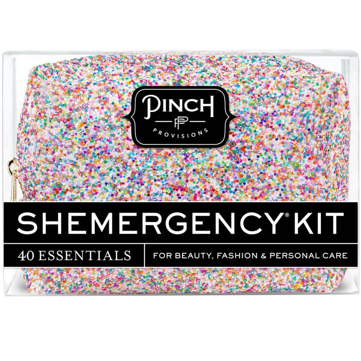 Pinch Provisions - Vente Pochette – femme - Kit d'urgence Shemergency Funfetti Glitter