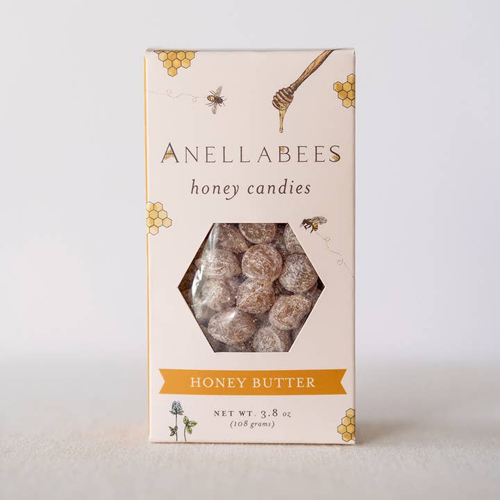 Anellabees - Wholesale Hard Candy - Father's Day All Natural Honey Hard Candy Nostalgic