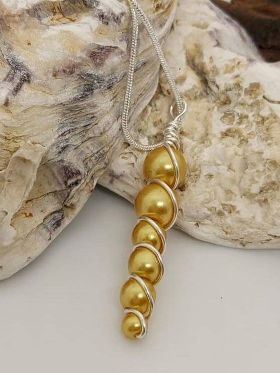 Guld Pearl Halsband för wholesale av Zalery