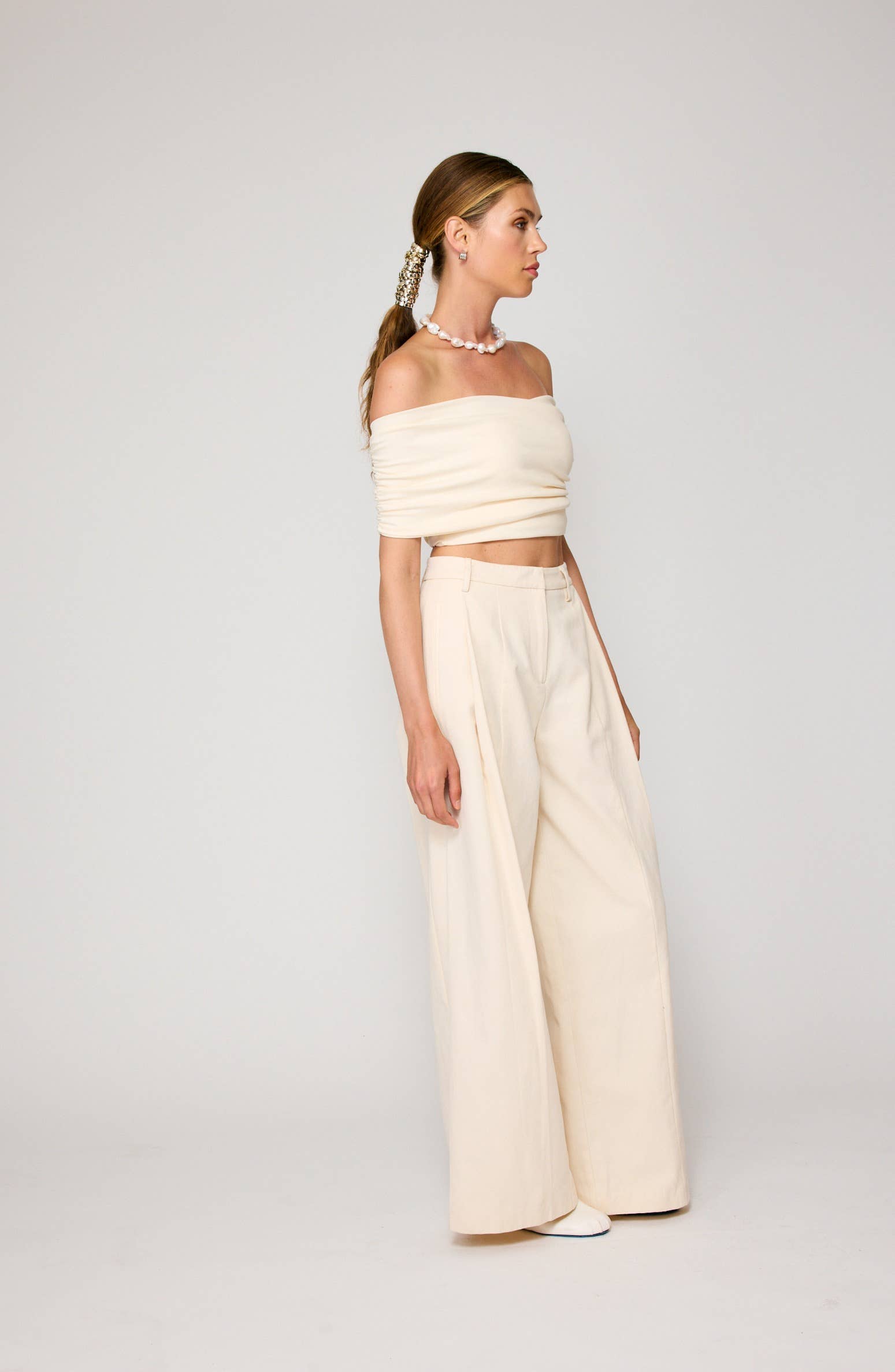 ECRU DEVIN PANTS for wholesale on Faire1