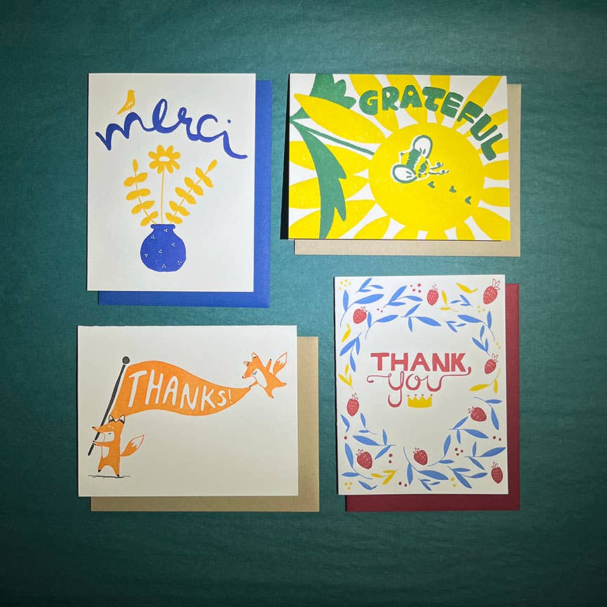 folio press & paperie - Wholesale Thank You Card - Thank You Crown Card2