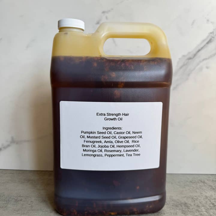 Herbal Extra Strength Hair Growth Oil - 1 Gallon for wholesale by Four26