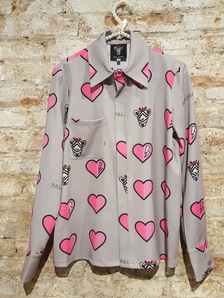 Dafne Cuori - Camicia per la vendita all'ingrosso da parte di Palaish