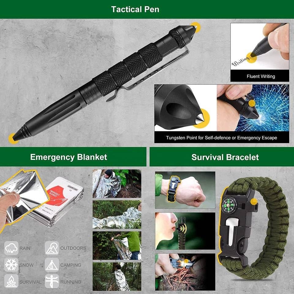 VIGOR - Wholesale Handy Tool - High quality Perfect gift survival gear kit camping accessor10