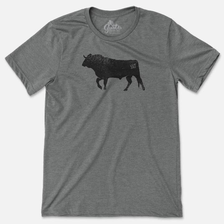 Deep Heather Bullshit T-shirt – Funny Unisex Graphic Tee for wholesale on Faire