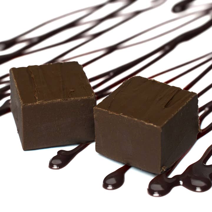 Dark Chocolate 1/2 lb. Fudge Bar for wholesale by Valley Fudge & Candy