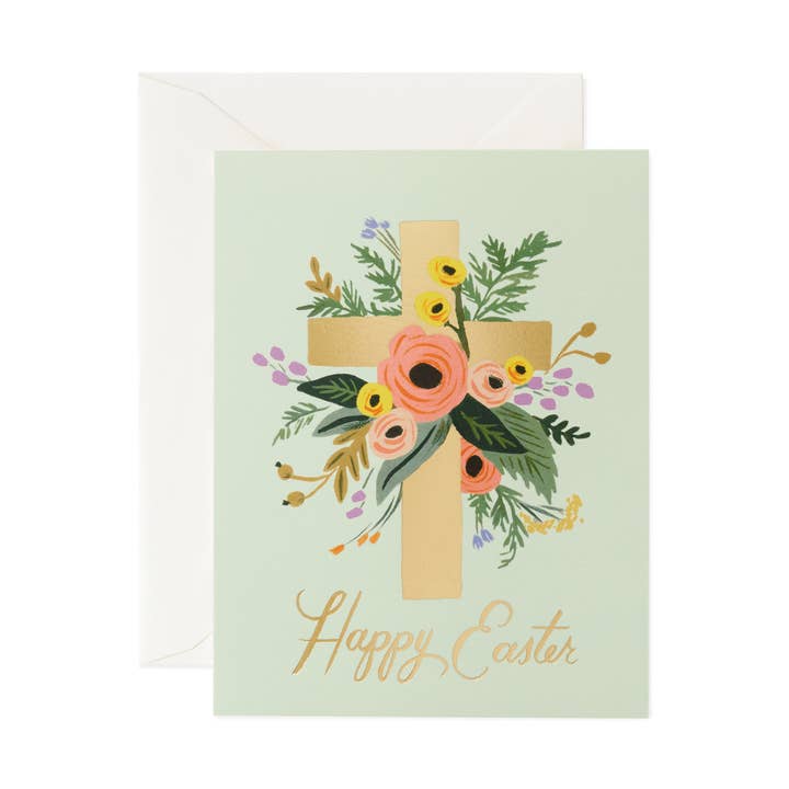 Rifle Paper Co. - Wholesale Easter Card - Easter Cross Card0
