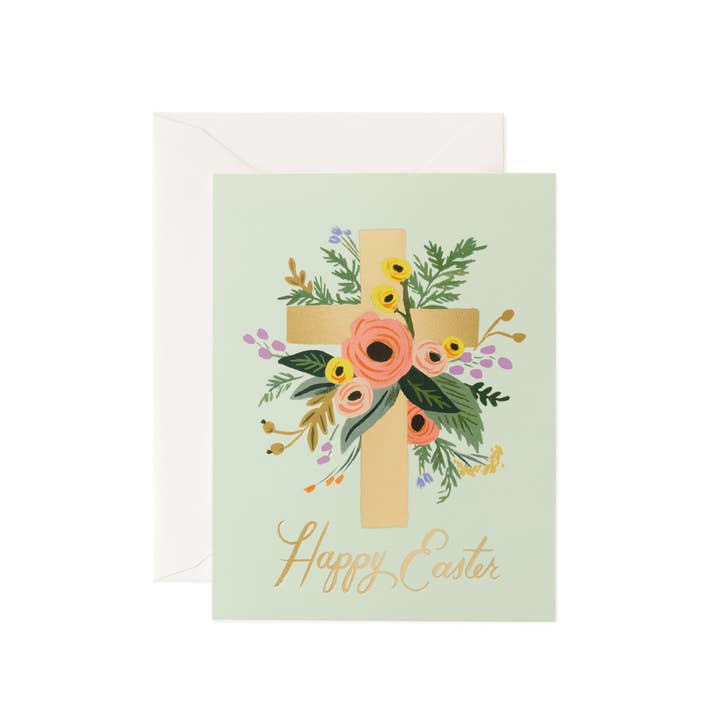 Rifle Paper Co. - Wholesale Easter Card - Easter Cross Card