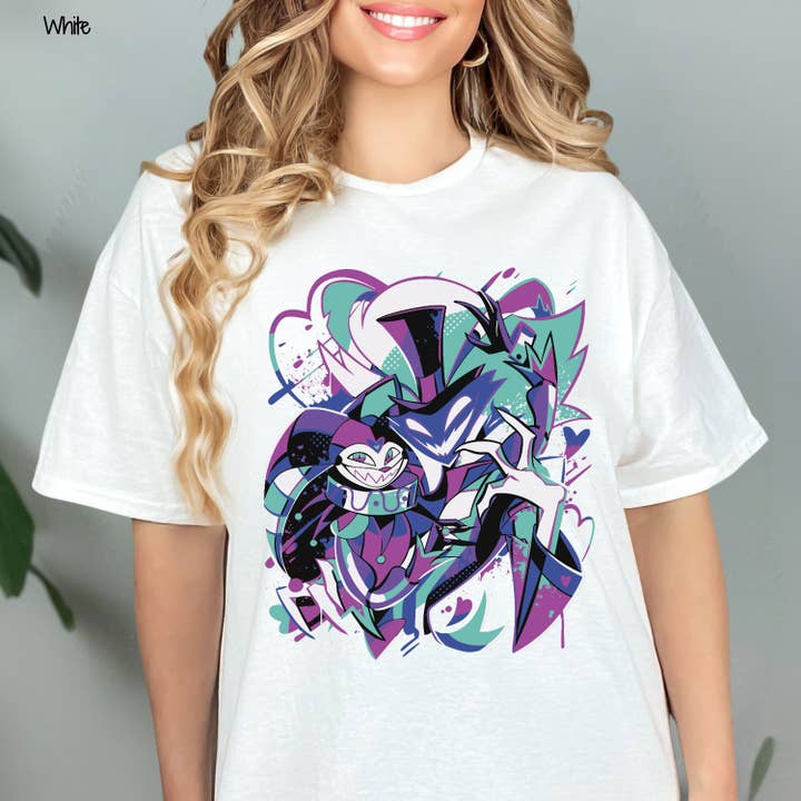 NVC Ecommerce LLC - Wholesale T-Shirt (Graphic) - Women's - Fizz Fizzarolli Shirt, Hazbin Hotel Shirt, Helluva Boss Tee