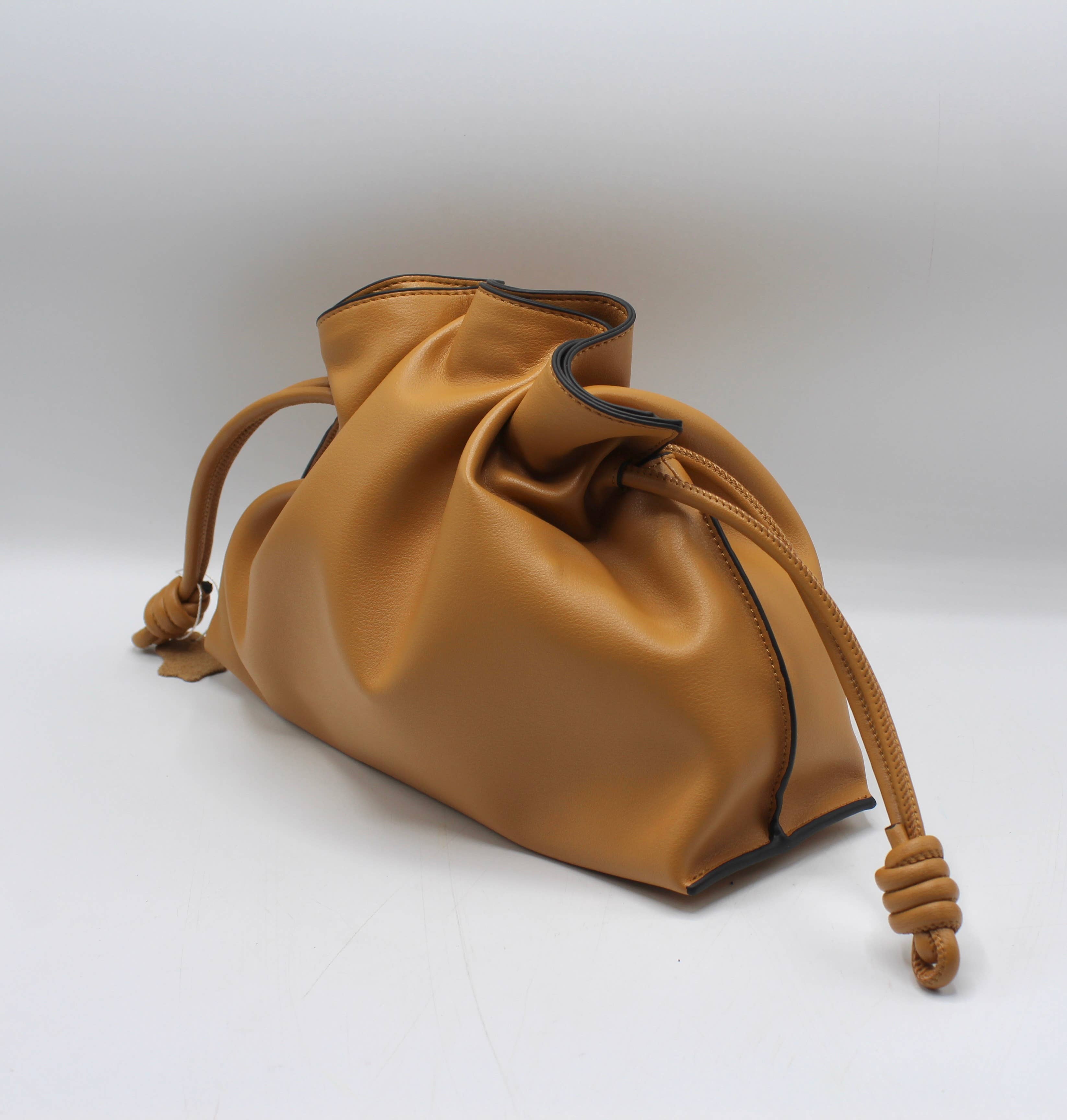 Sook Stainable - Vendita all'ingrosso Tracolla - Donna - Borsa a tracolla con coulisse in pelle genuina8