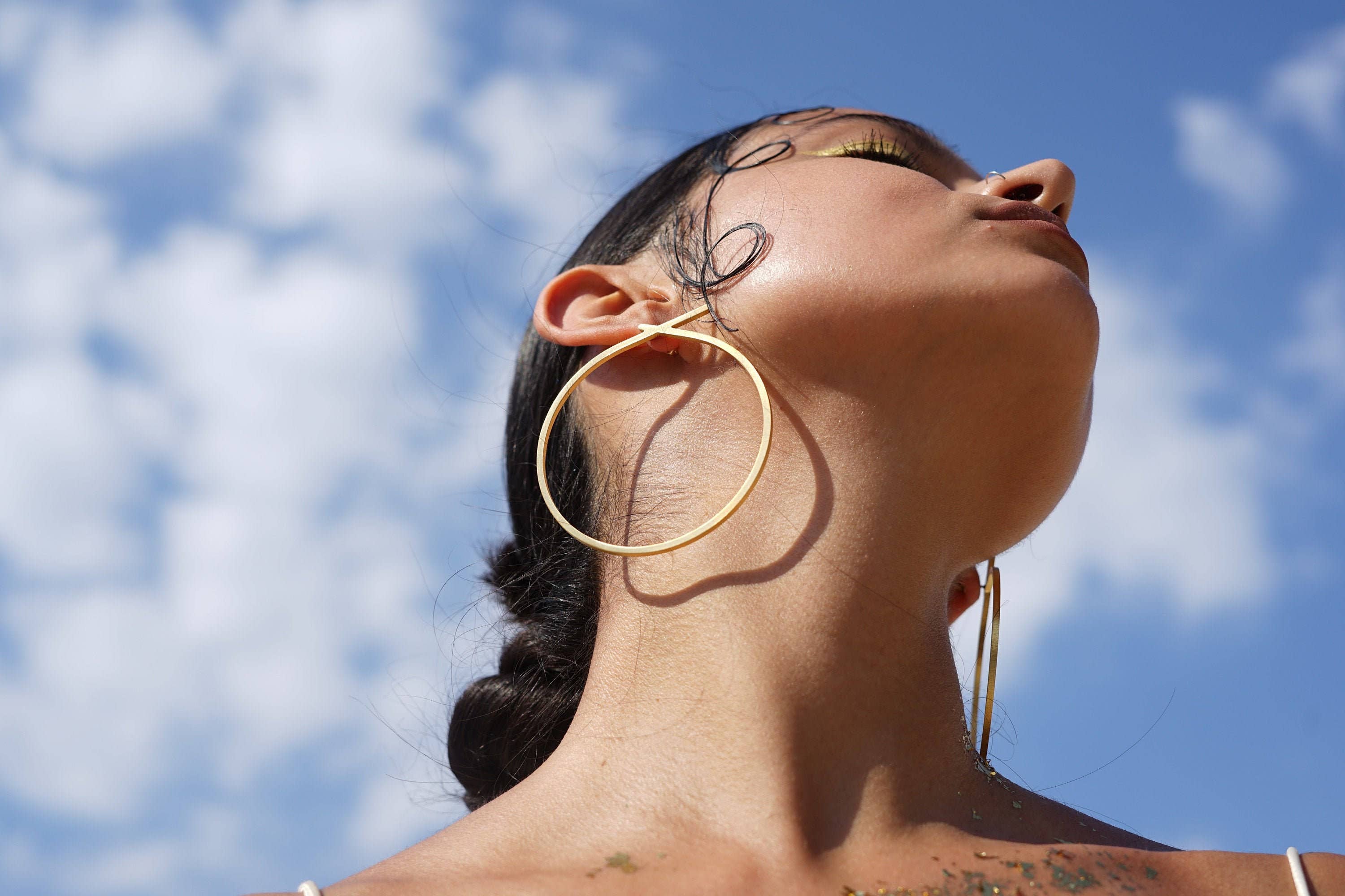 Laka Luka - Wholesale Dangle Earrings - Oversized Geometric Statement Knot Earrings Summer Gift3