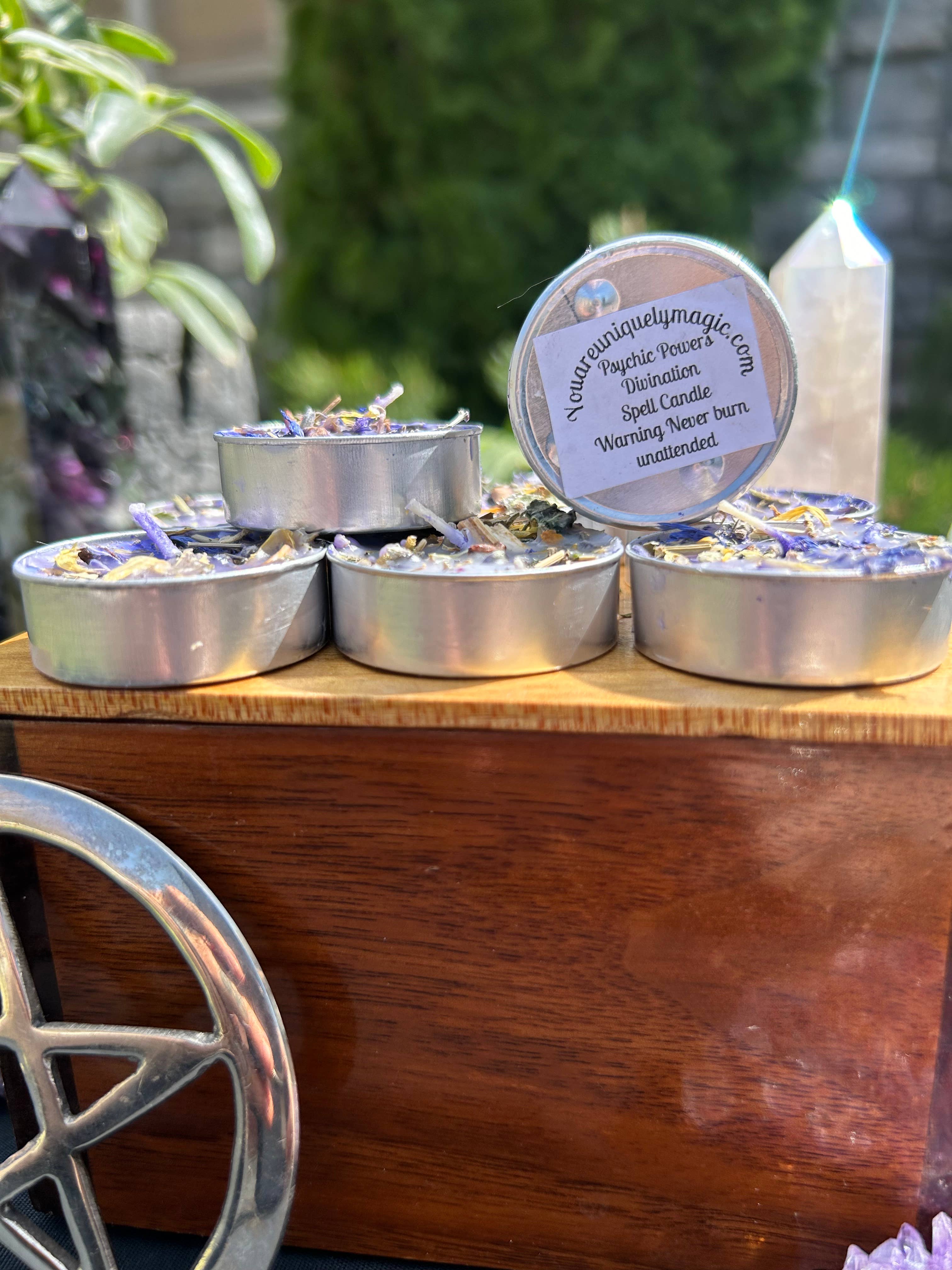 You Are Uniquely Magic - Wholesale Tea Light Candles - Psychic Powers, Intuition Tealight Spell Candles1