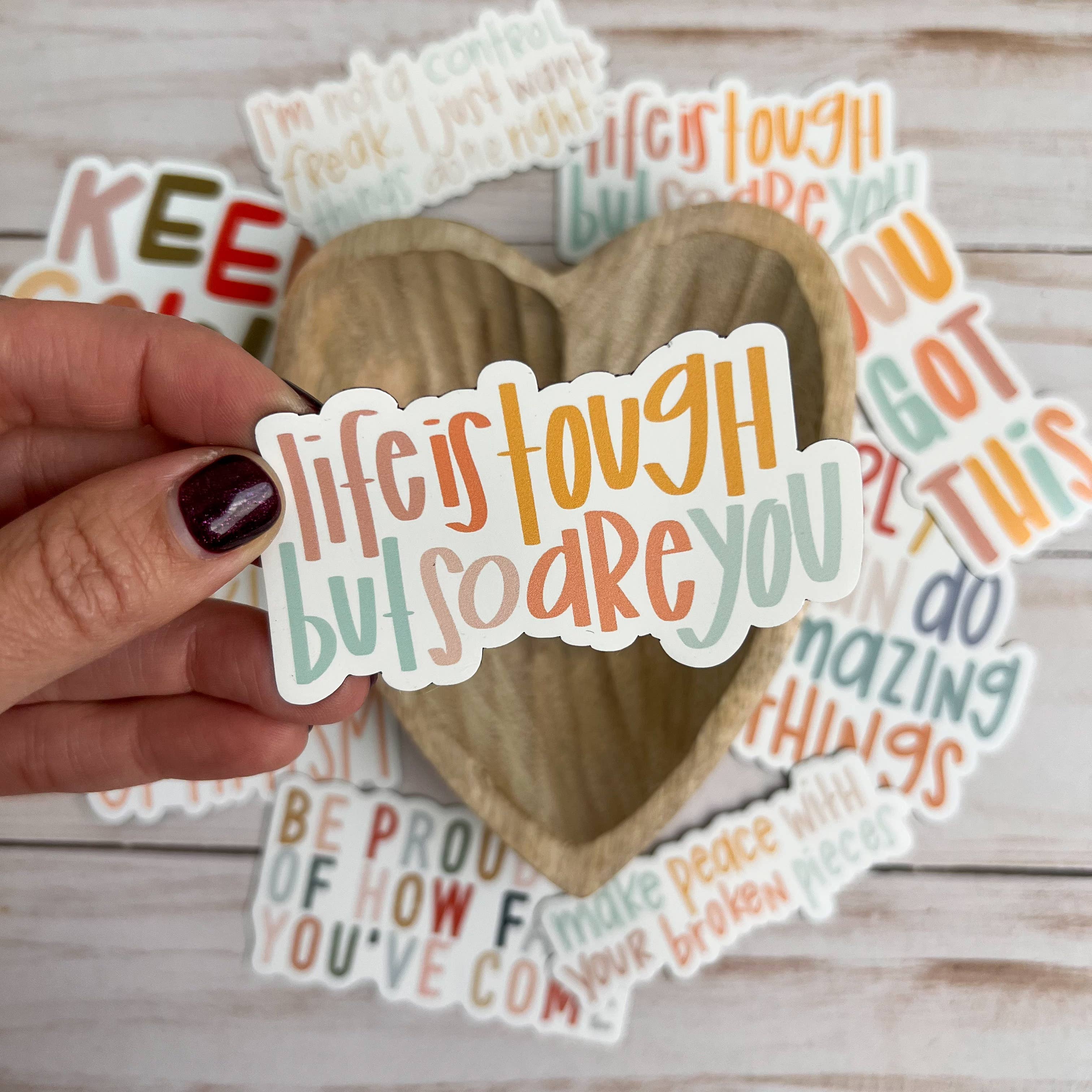 swaygirls - Wholesale Magnet - Magnet | Life is tough but so are you | Refrigerator magnets5