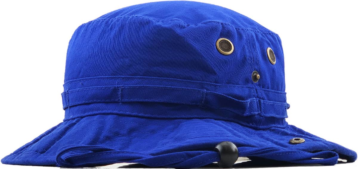 KBETHOS - Wholesale Bucket hat – Unisex - Solid Boonie Hat With String (Fitted)62
