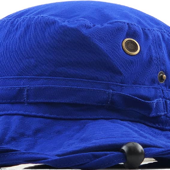 KBETHOS - Wholesale Bucket hat – Unisex - Solid Boonie Hat With String (Fitted)62