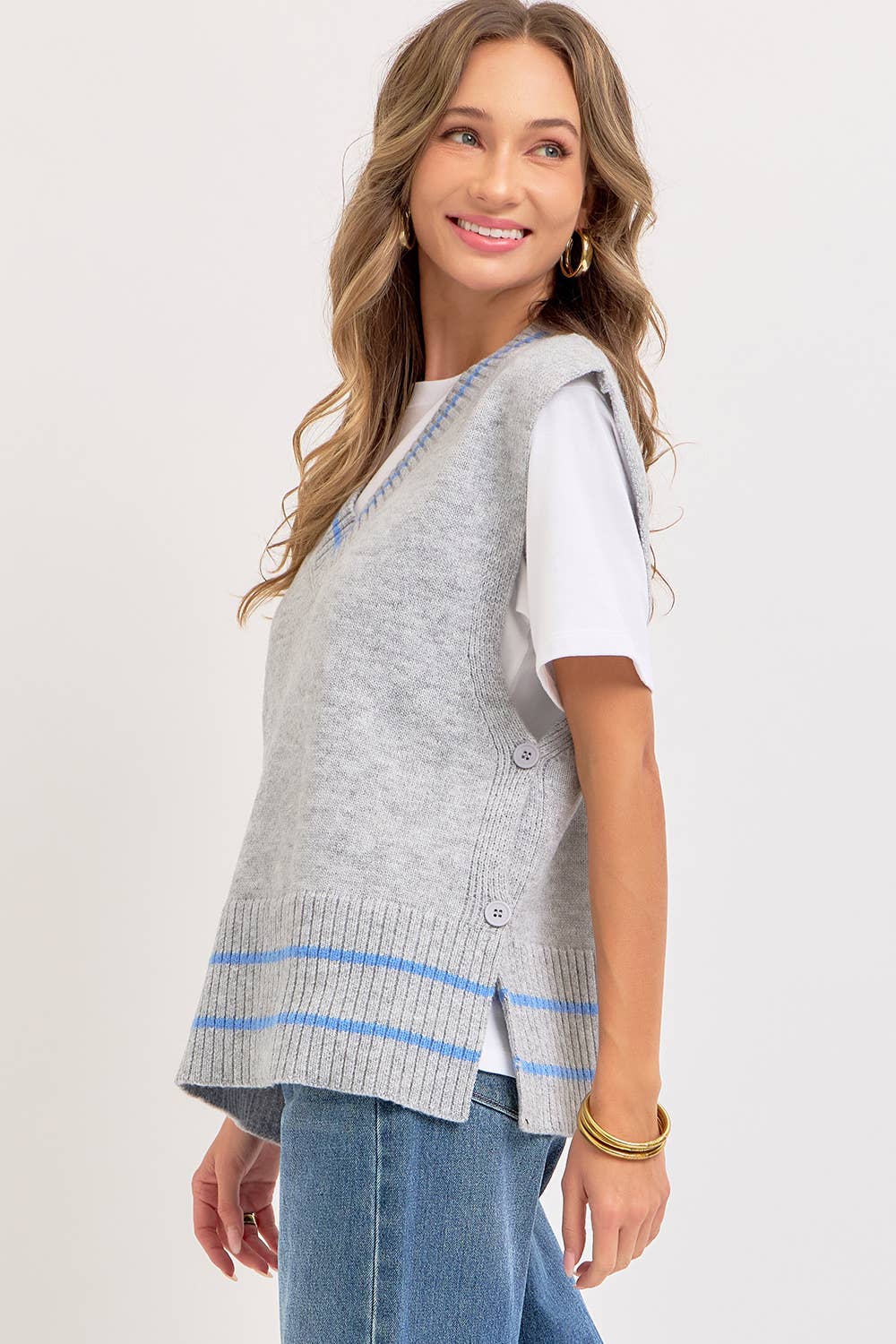 Sweet Lovely by Jen - Wholesale Knit Sweater - Women's - EFFORTLESSLY ESSENTIAL KNIT TOP/VEST2