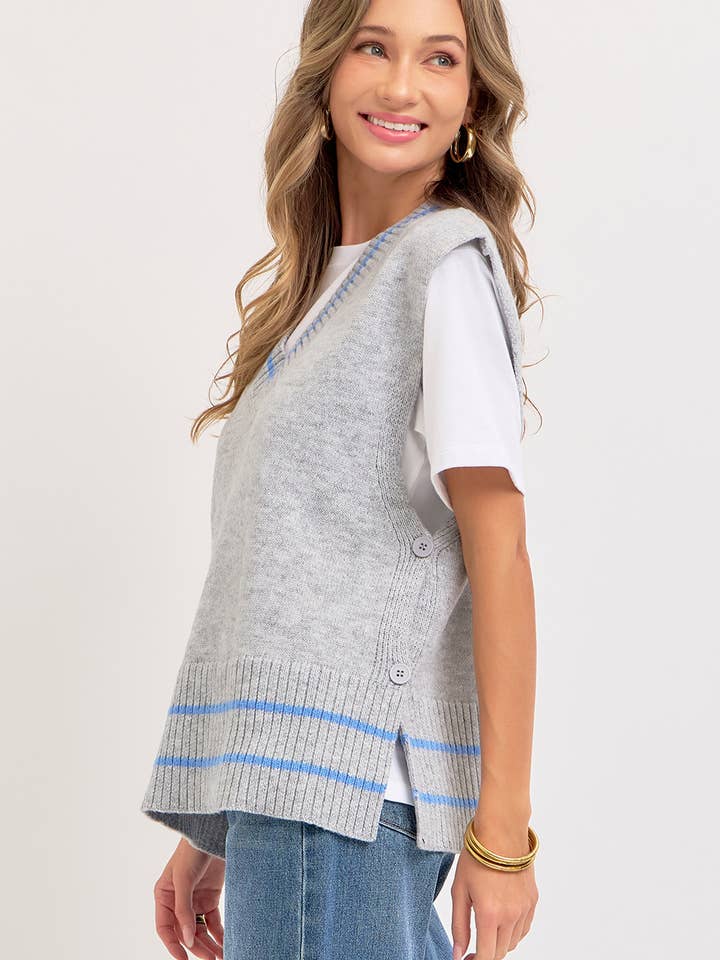 Sweet Lovely by Jen - Wholesale Knit Sweater - Women's - EFFORTLESSLY ESSENTIAL KNIT TOP/VEST2