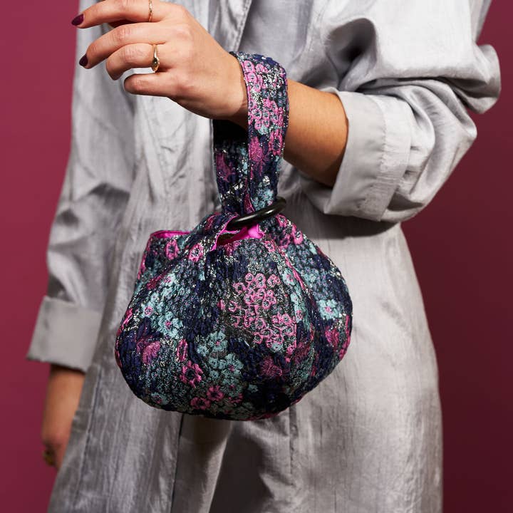 MLE - Wholesale Clutch Bag - Women's - Cece Brocade Handbag1