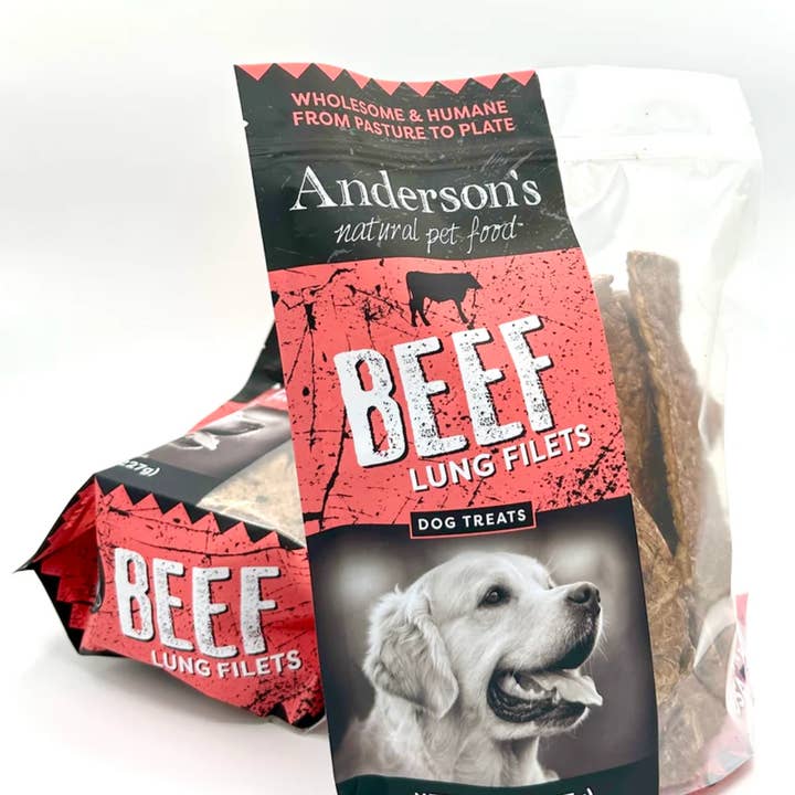 Anderson's Natural Pet - Wholesale Pet Treats - Dog - Beef Lung Slices (Multiple Sizes)0