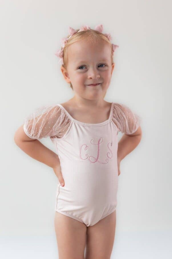 Cheeky Plum - Wholesale Leotard - Kids - Mesh Leotard - Pink Bliss15