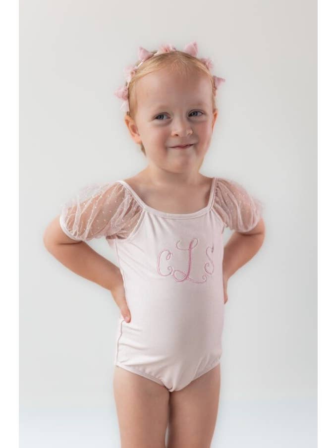 Cheeky Plum - Wholesale Leotard - Kids - Mesh Leotard - Pink Bliss15