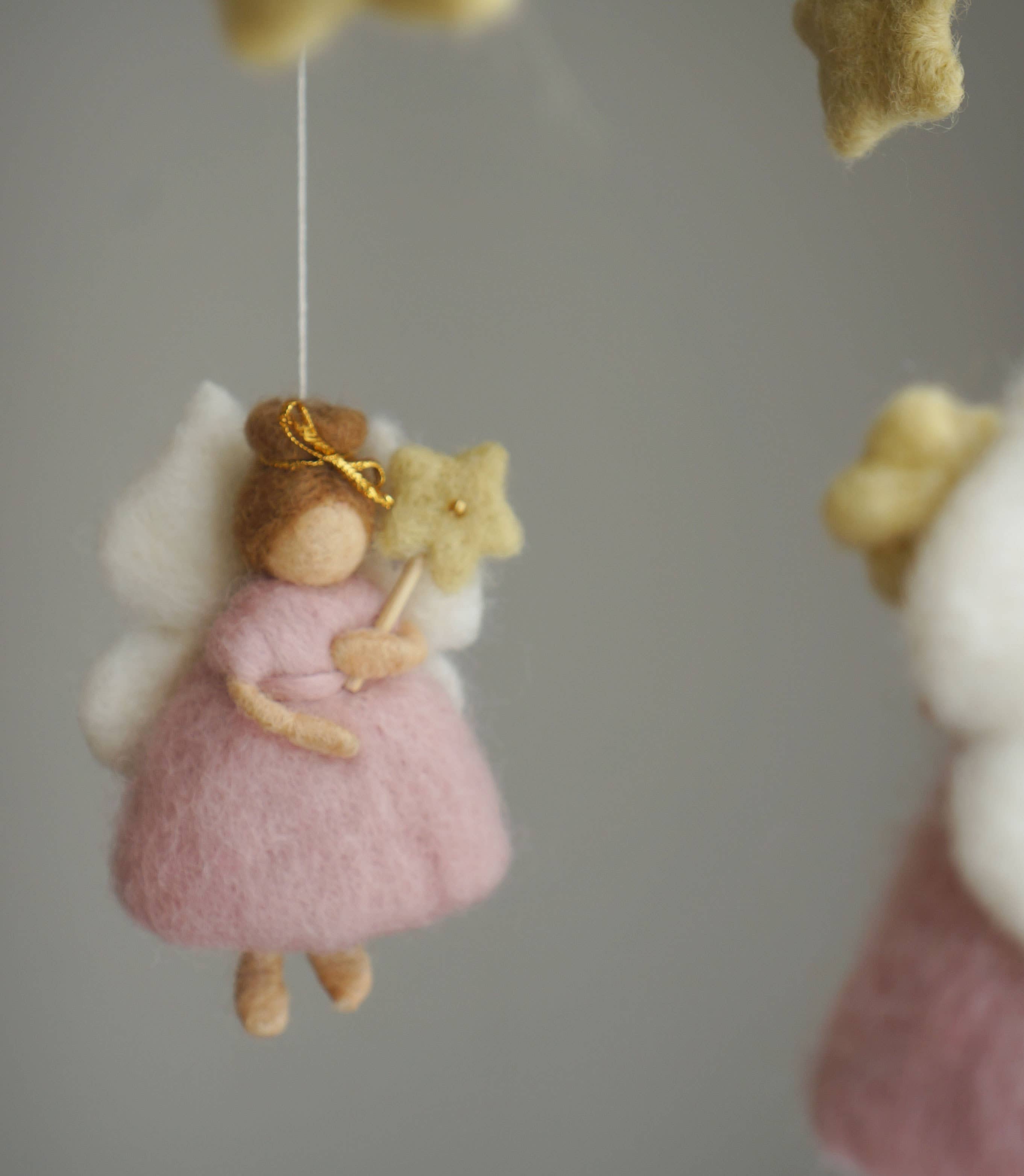 Gamcha – wholesale Baby mobile – Mobile, Fairy, Pink1