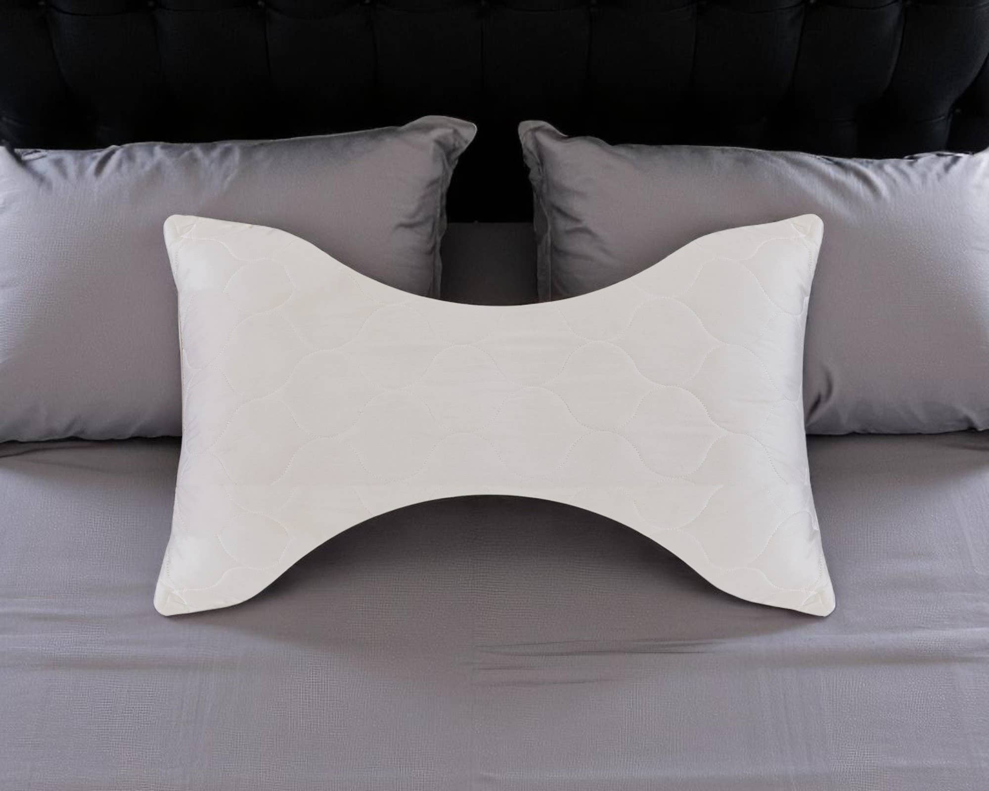 HomeRoots - Wholesale Bedding Pillow - Cotton Wool Hypoallergenic Ergonomic Standard Size Bed Pillow1
