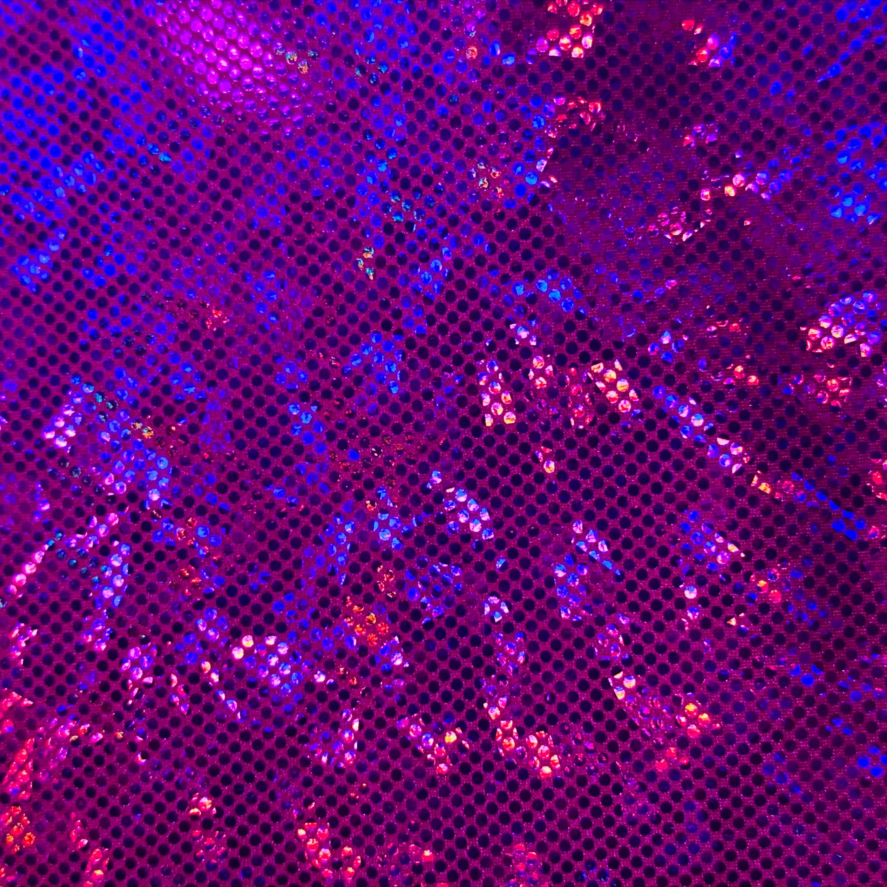 Spandex palace - Venta al por mayor Tela - Tela de nailon y elastano con diseño de holograma de cristal roto: realza tu estilo con un toque contemporáneo | Spandex Palace11