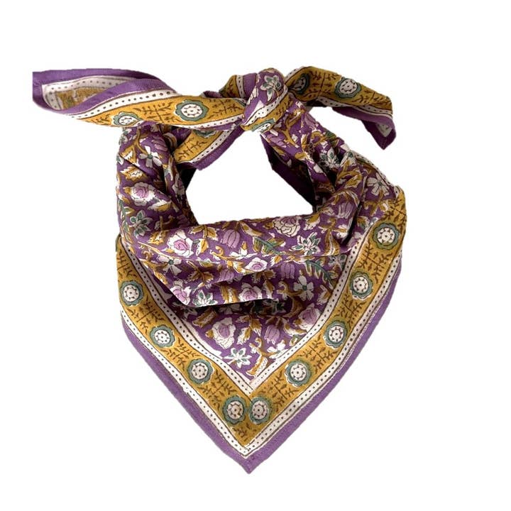 Foulard Indien Enfant - Absynthe Purple pour la vente par Bonheur du Jour