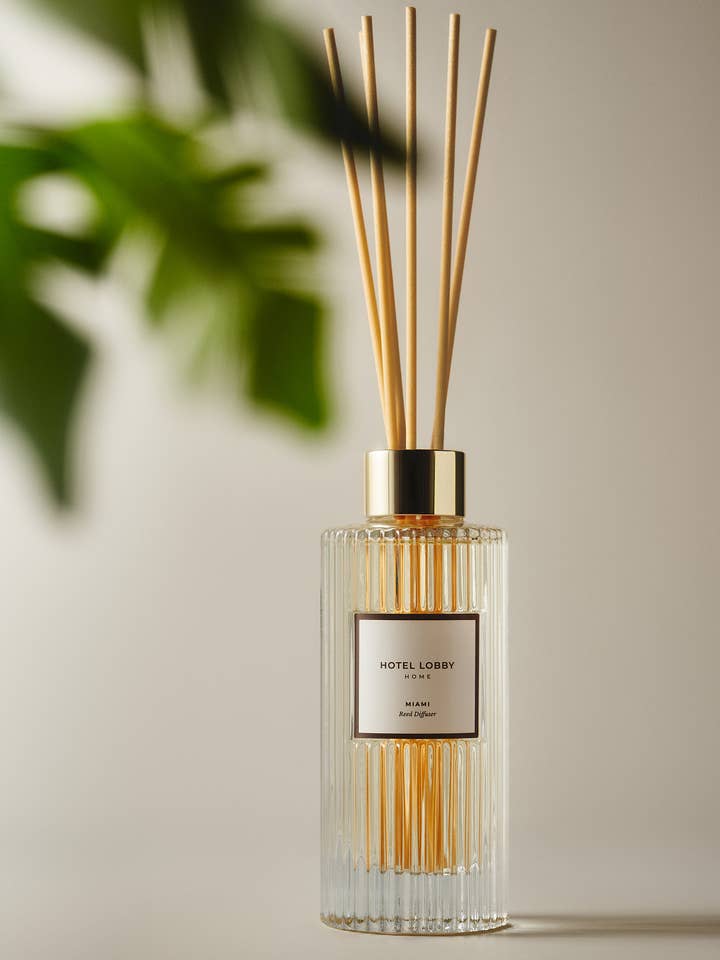 Miami Reed Diffuser for wholesale by Hotel Lobby Candle