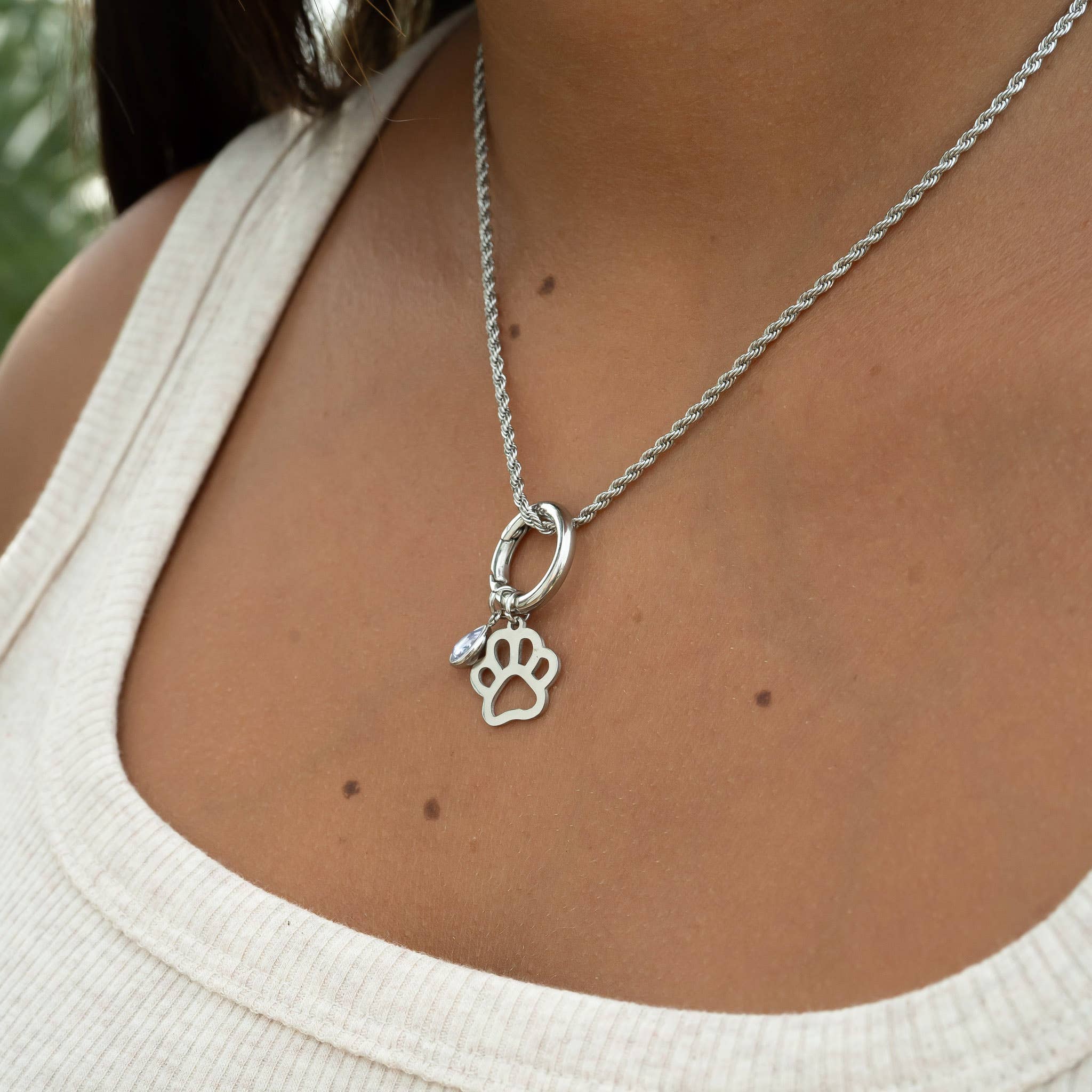 WJW – Engroshandel Spænde – 18K guld PVD mini cirkel karabinhage charm holder lås8