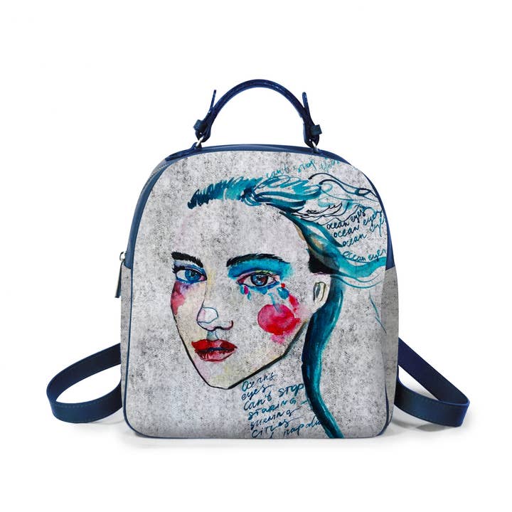 Sac à dos Bamboo Cane® cod. Larmes pour la vente par Cannadibambù