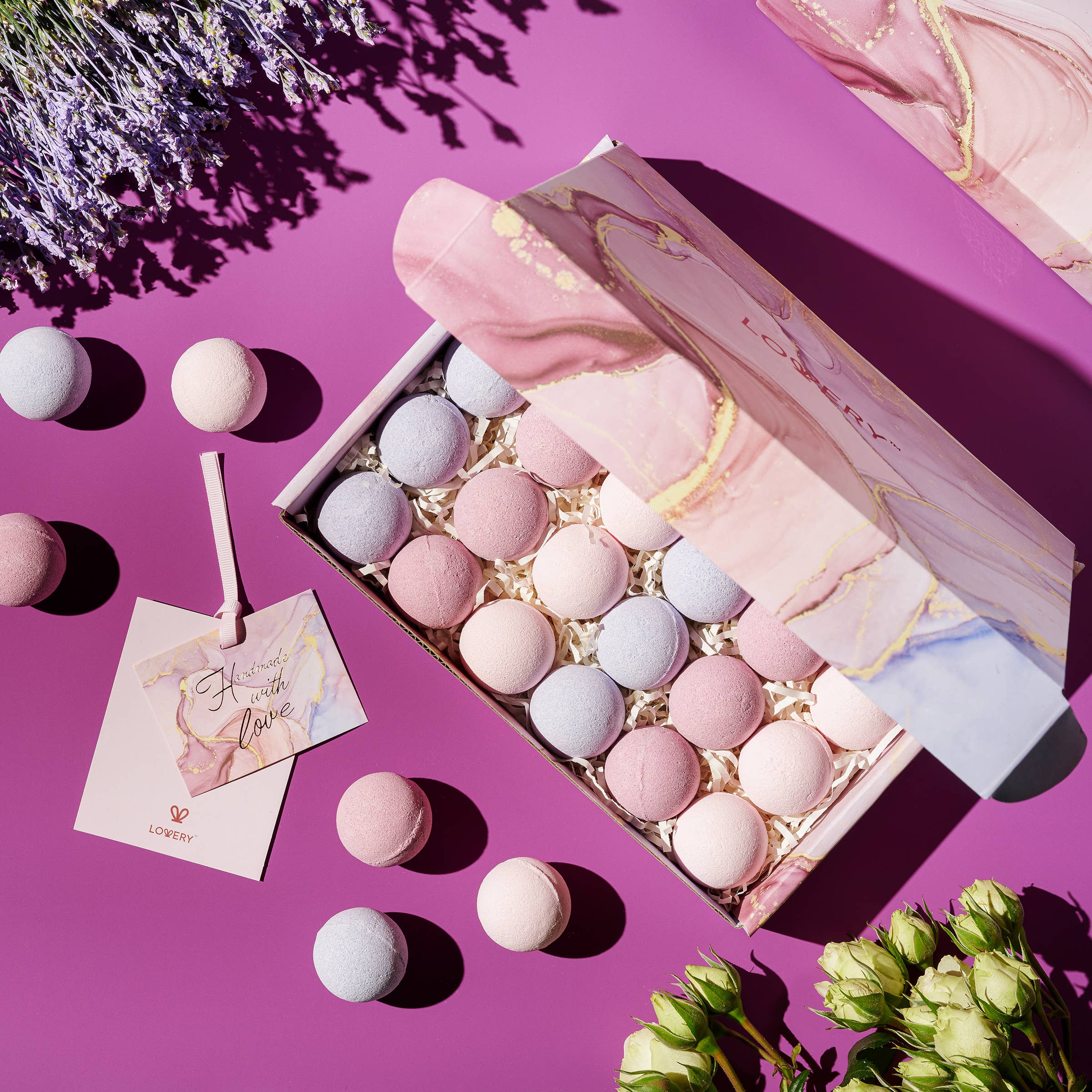 Lovery - Wholesale Bath bomb/fizz - Bath Bombs Gift Set - 30Pc Spa Body Care Balls2