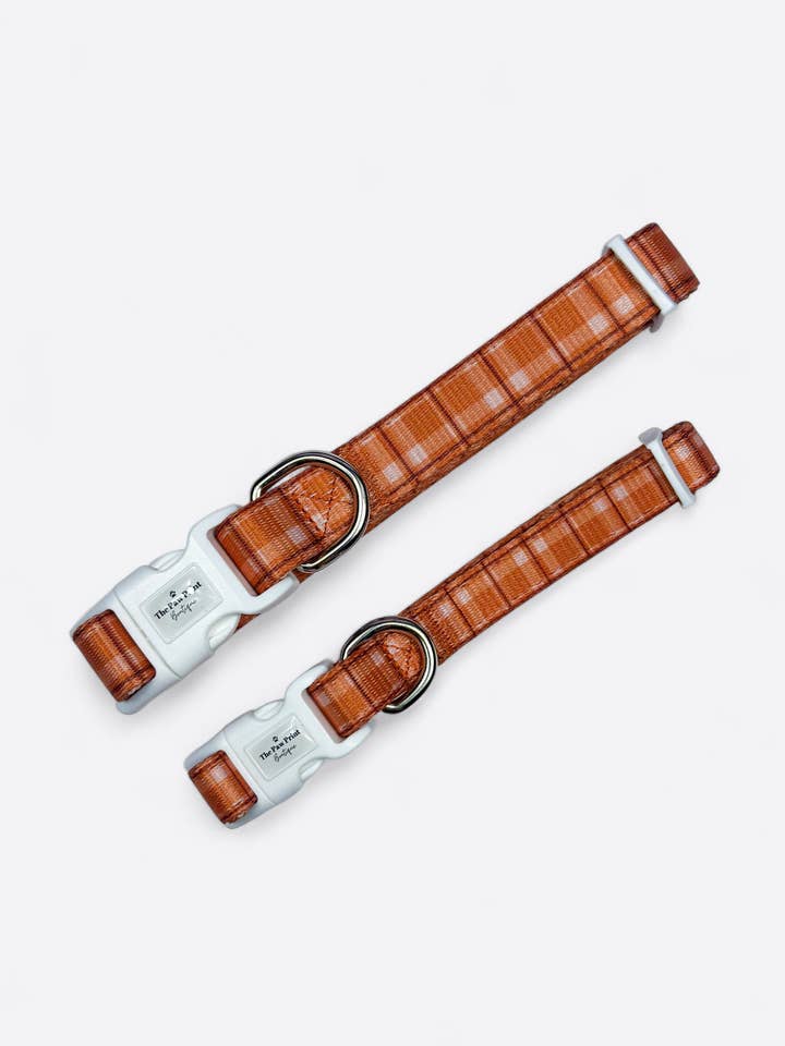 Cães com Coleira de Xadrez por atacado de The Paw Print Boutique