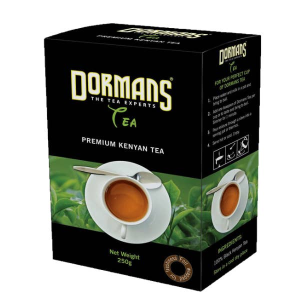 Thé Premium Kenyan Dormans 250g pour la vente par World Safari Shops