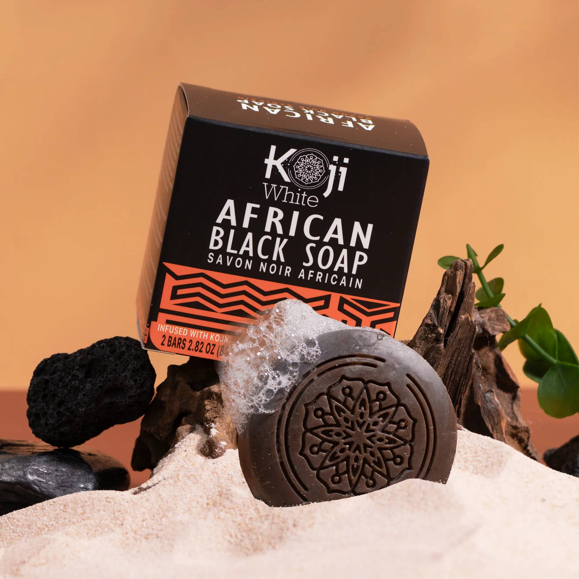 Koji White - Wholesale Bar Soap - Koji White African Black Soap