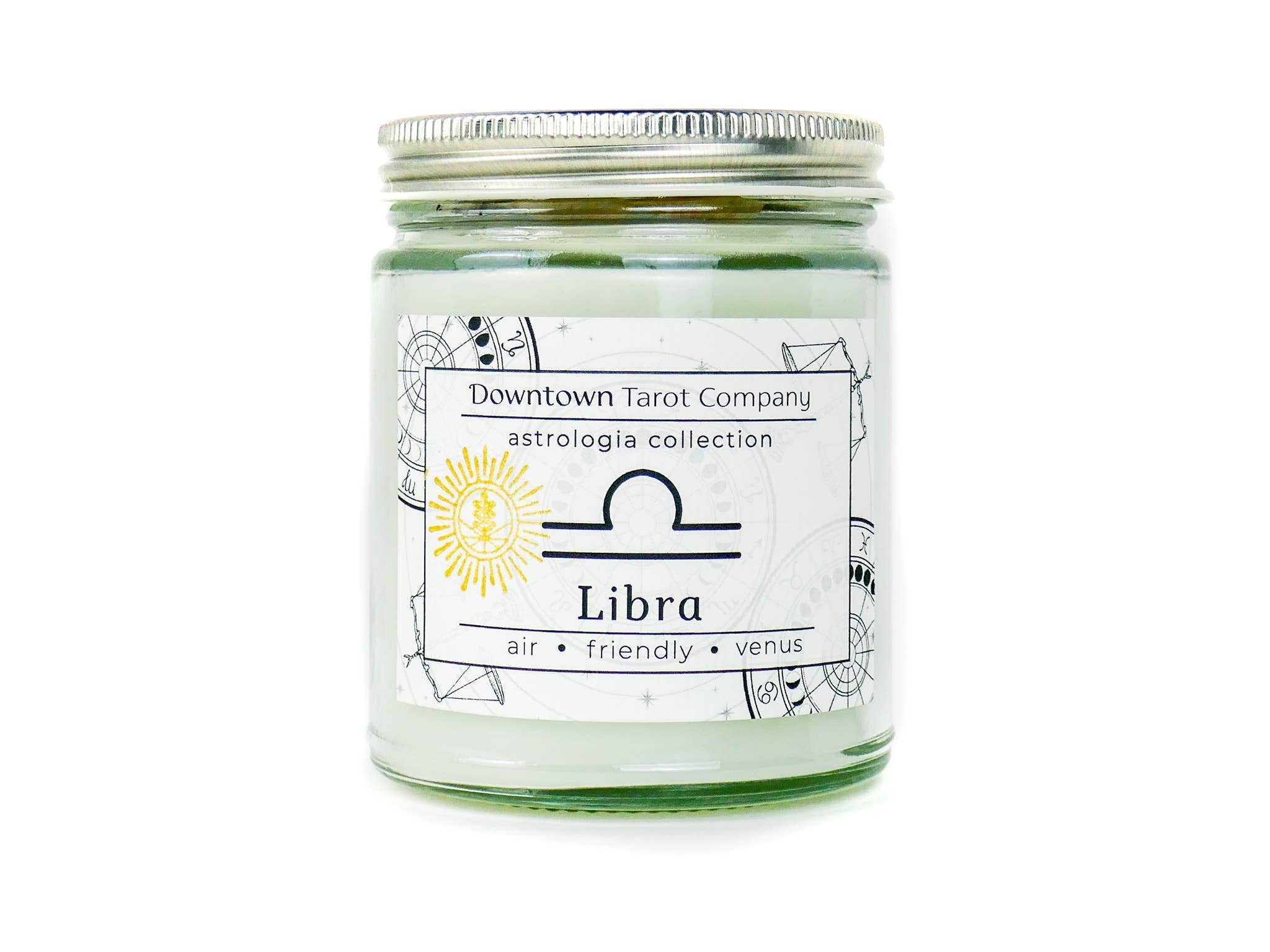Downtown Tarot Company - Wholesale Jar/Filled Candle - Full Collection - Zodiac Candles (12 candles)7