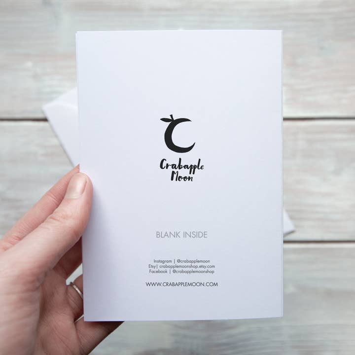 Crabapple Moon – Engroshandel Fødselsdagskort – Blomstrende 'Eck Du er hvor gammel? Blomst Pun Fødselsdag Card1