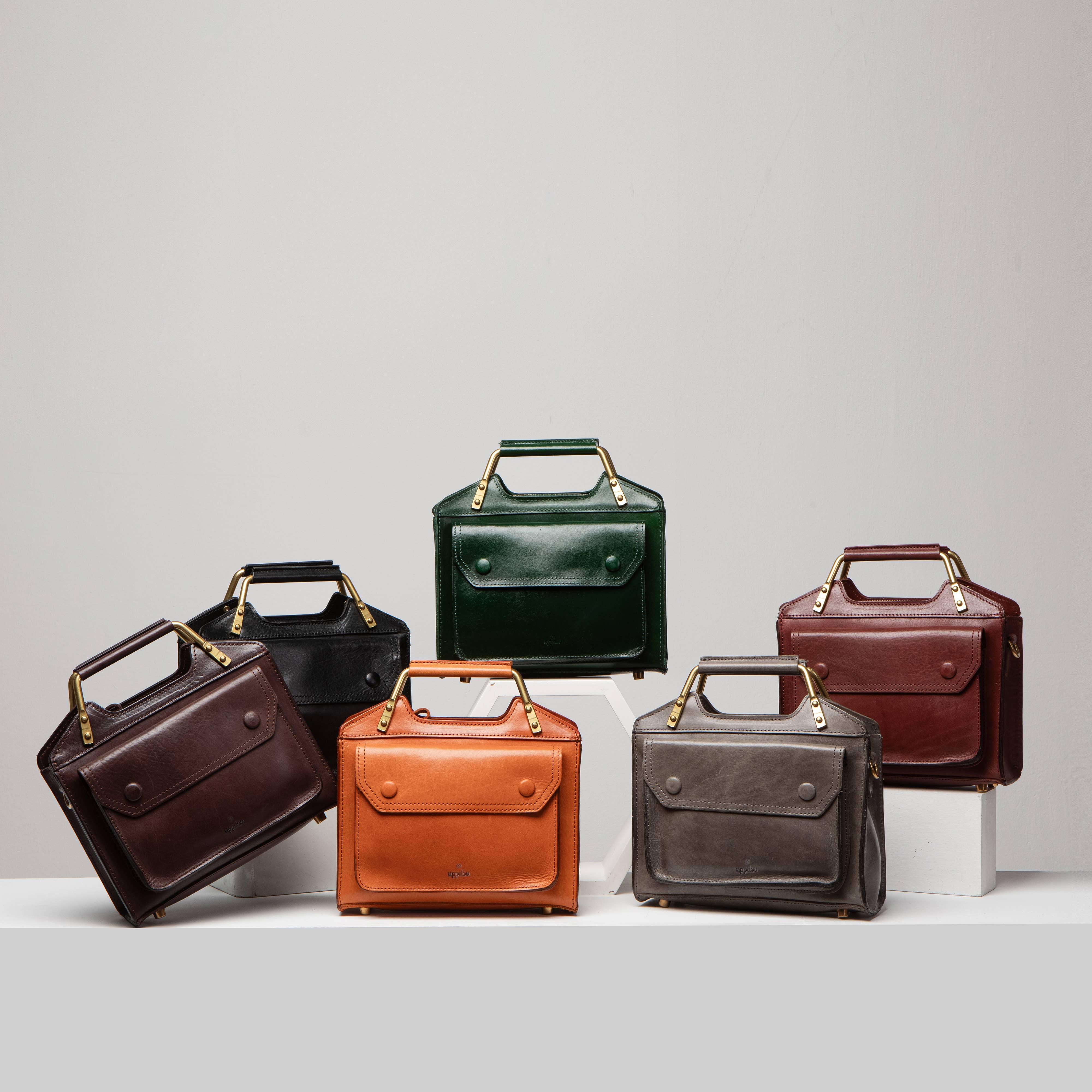 UPPDOO – Engroshandel Taske med håndtag – til kvinder – Neo Retro lille crossbody taske17