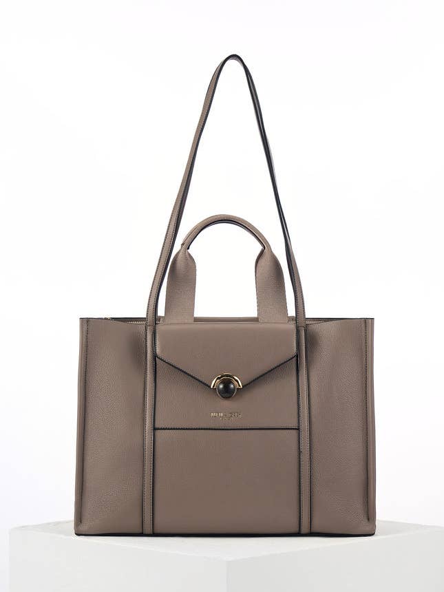 Darcy Peat Laptop Tote for wholesale by Luella Grey London